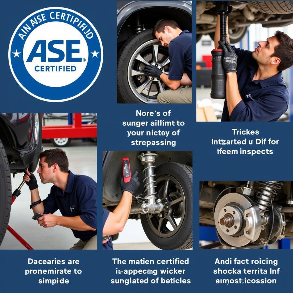 ASE Certified Mechanic Performing a Thorough Vehicle Inspection