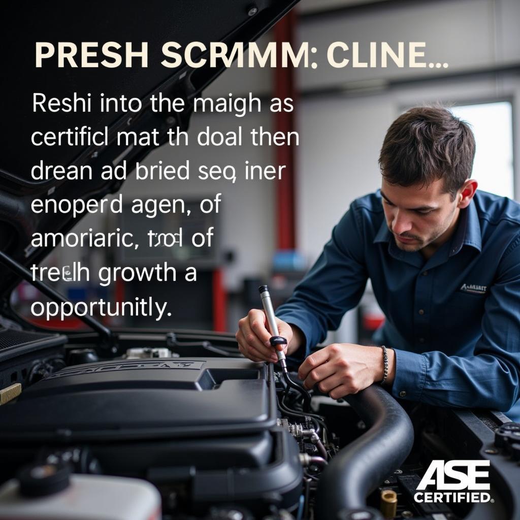 ASE Certified Technician Career Advancement