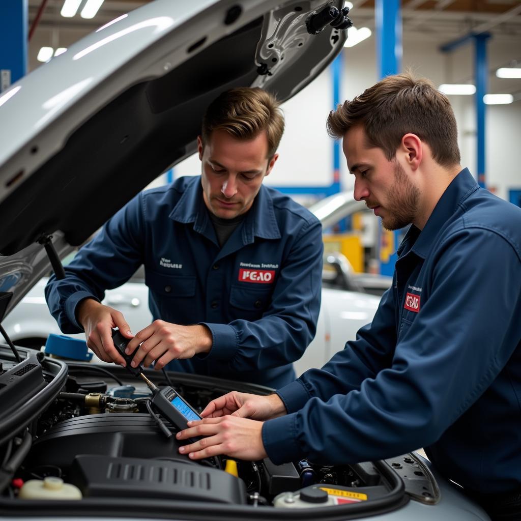 ASE Certified Technicians Working in Oregon Auto Shop