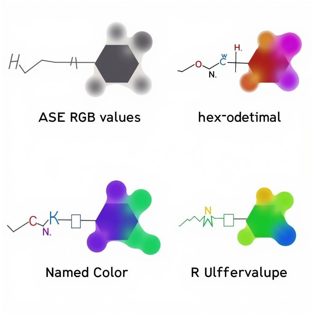 ASE Color Customization with RGB, Hexadecimal and Named Colors