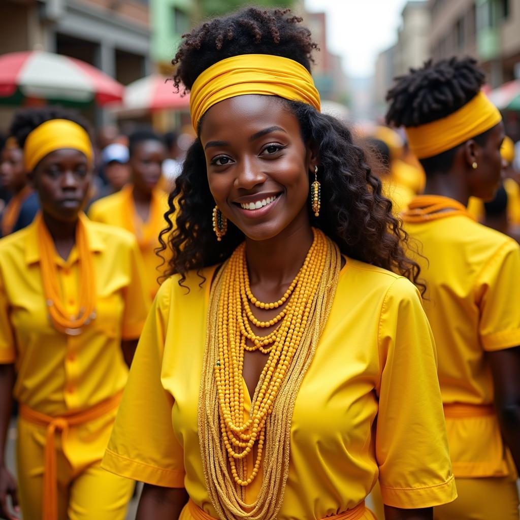 Ase Color Orisha Yellow and Yoruba Identity