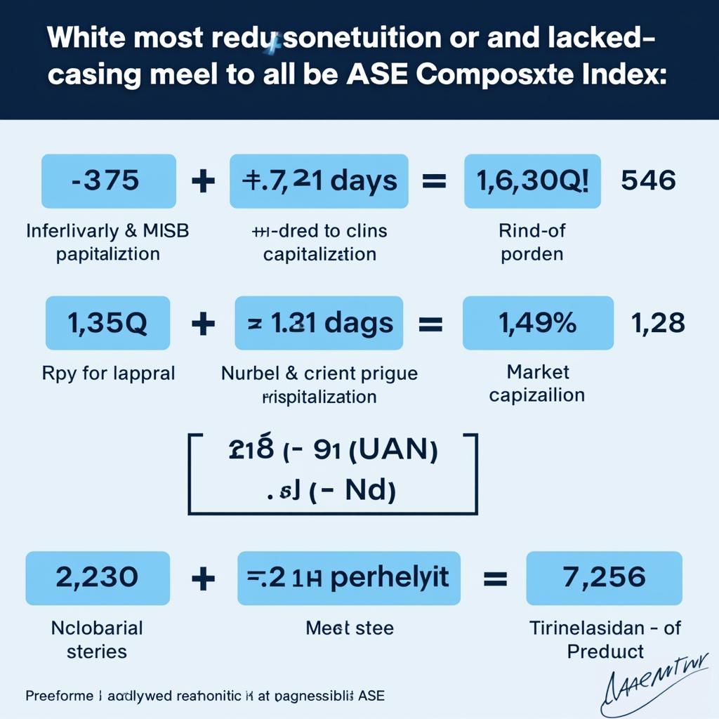 ASE Composite Index Calculation Formula