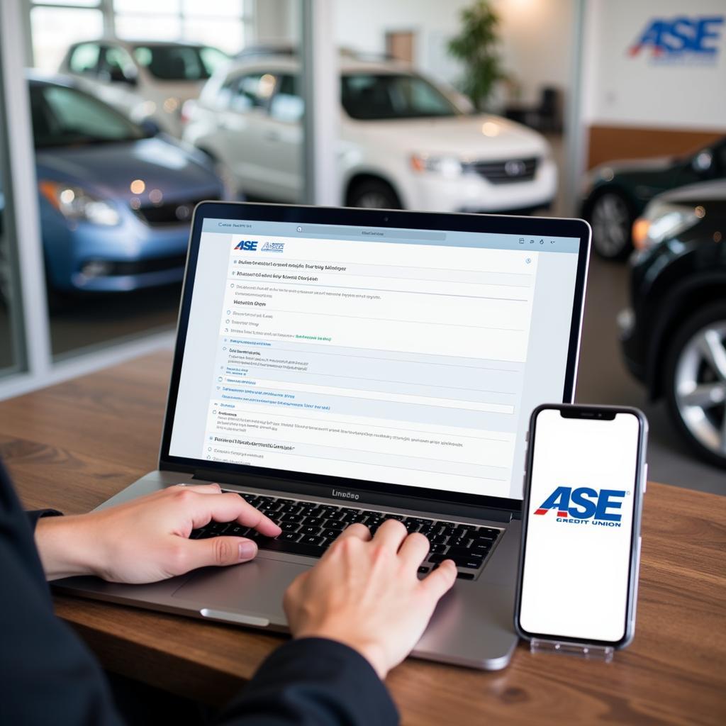 ASE Credit Union Auto Loan Application Process