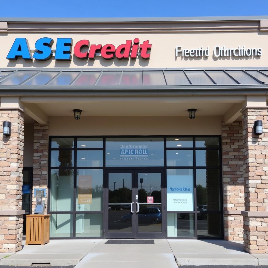 ASE Credit Union Branch Exterior