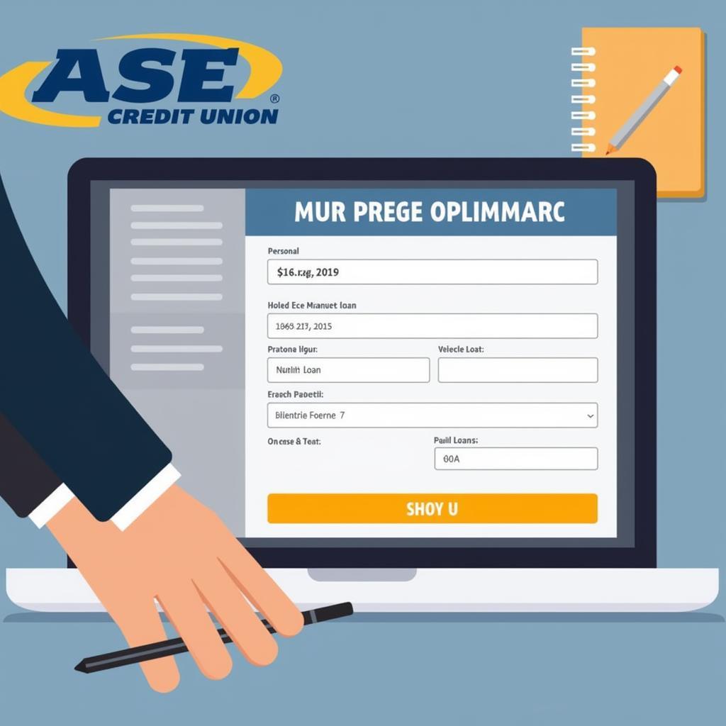 Applying for an ASE Credit Union Car Loan