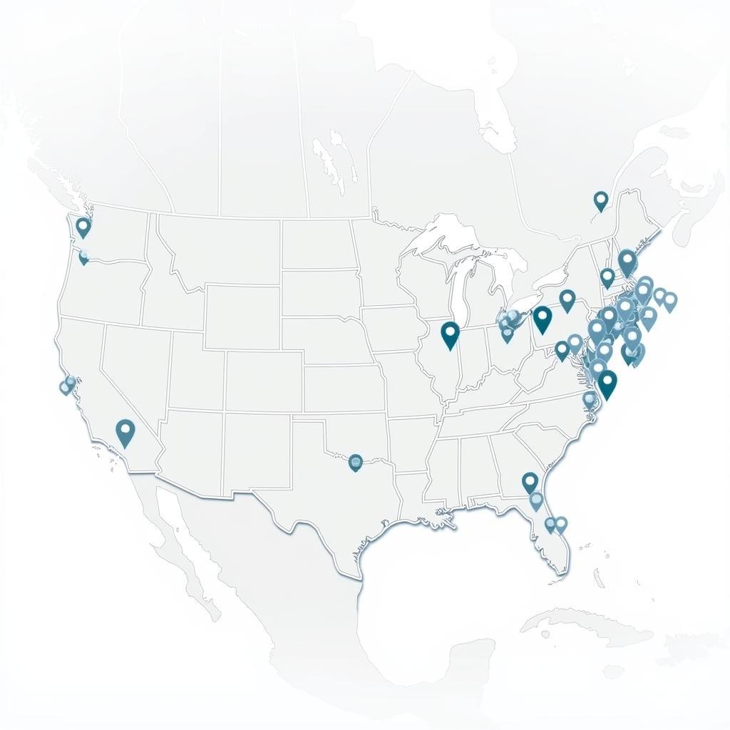 ASE Credit Union Free ATM Network Map