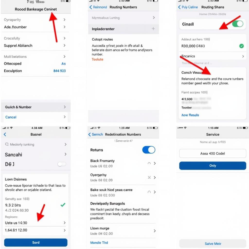 Finding the ASE CU Routing Number on Mobile Banking