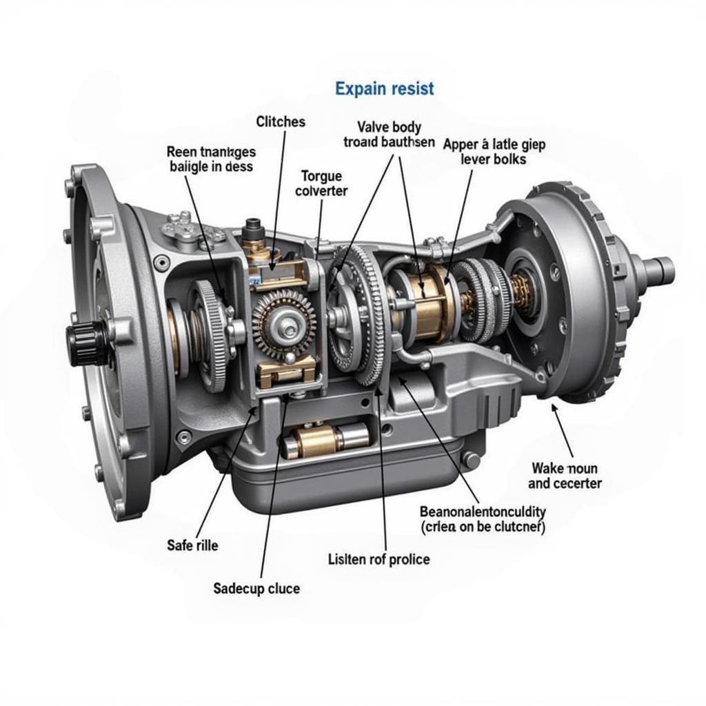 ASE E2 Automatic Transmission Components