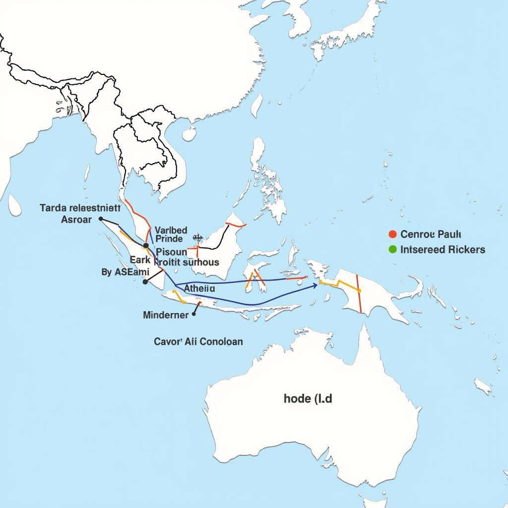 ASEAN Regional Integration Map