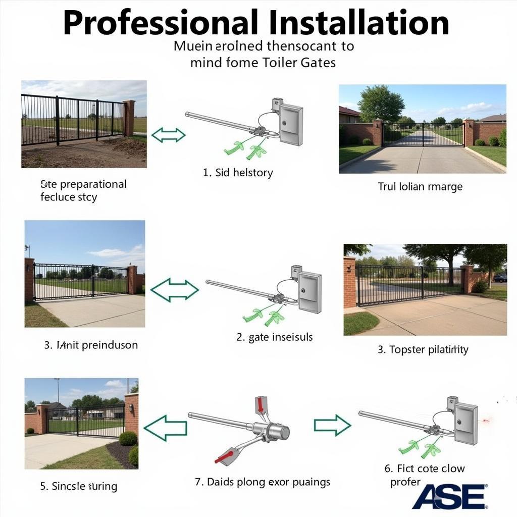 ASE Electric Gate Installation Process