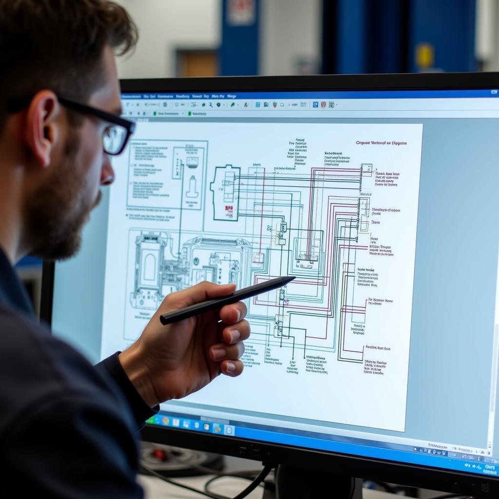 ASE Electrical Test Practice: Wiring Diagram