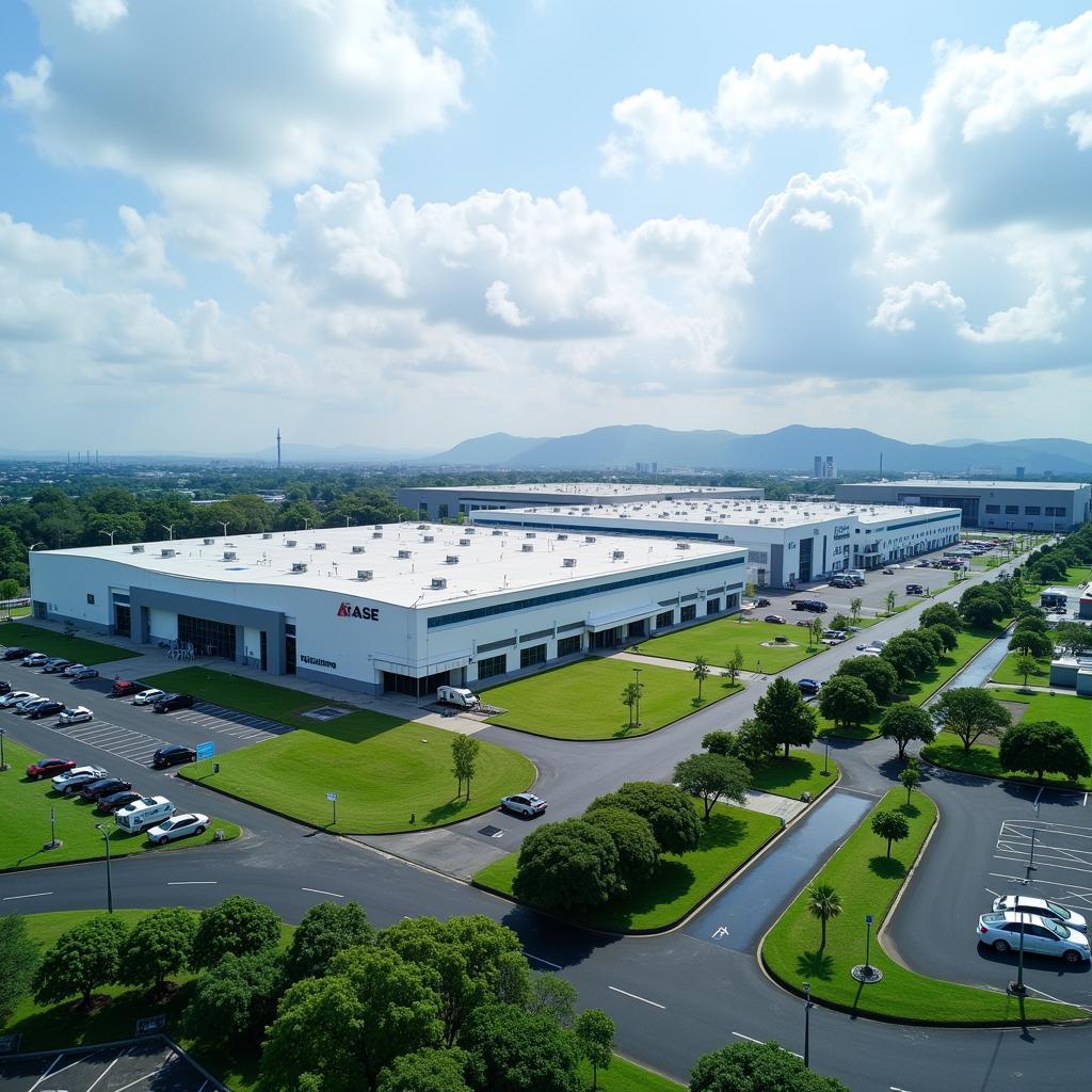 ASE Electronics Factory in Bayan Lepas