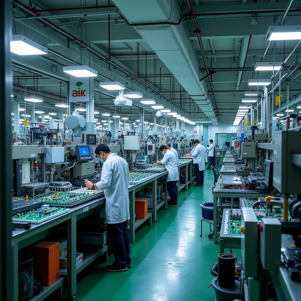 ASE Electronics Manufacturing Process in Malaysia