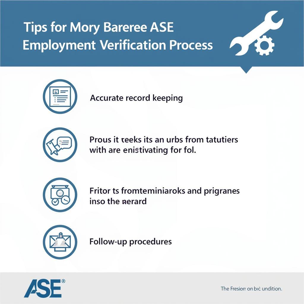 Tips for a Smooth ASE Employment Verification Process