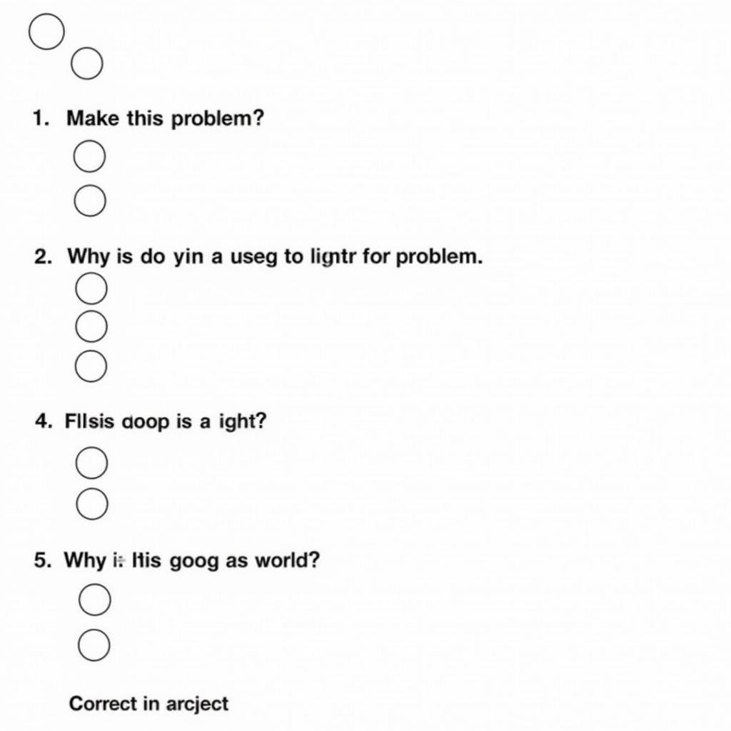 Example ASE Engine Repair Test Question