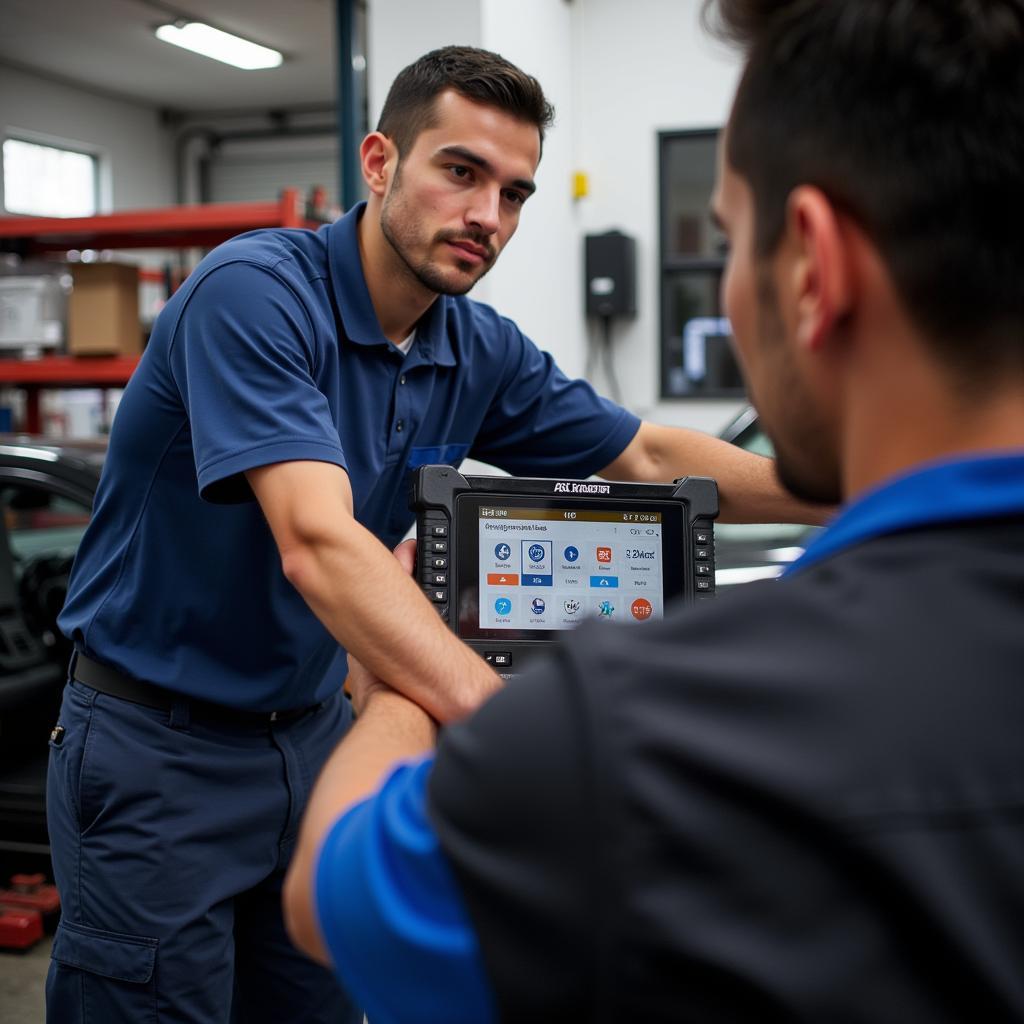 ASE Equipment in an Automotive Repair Shop in Puerto Rico