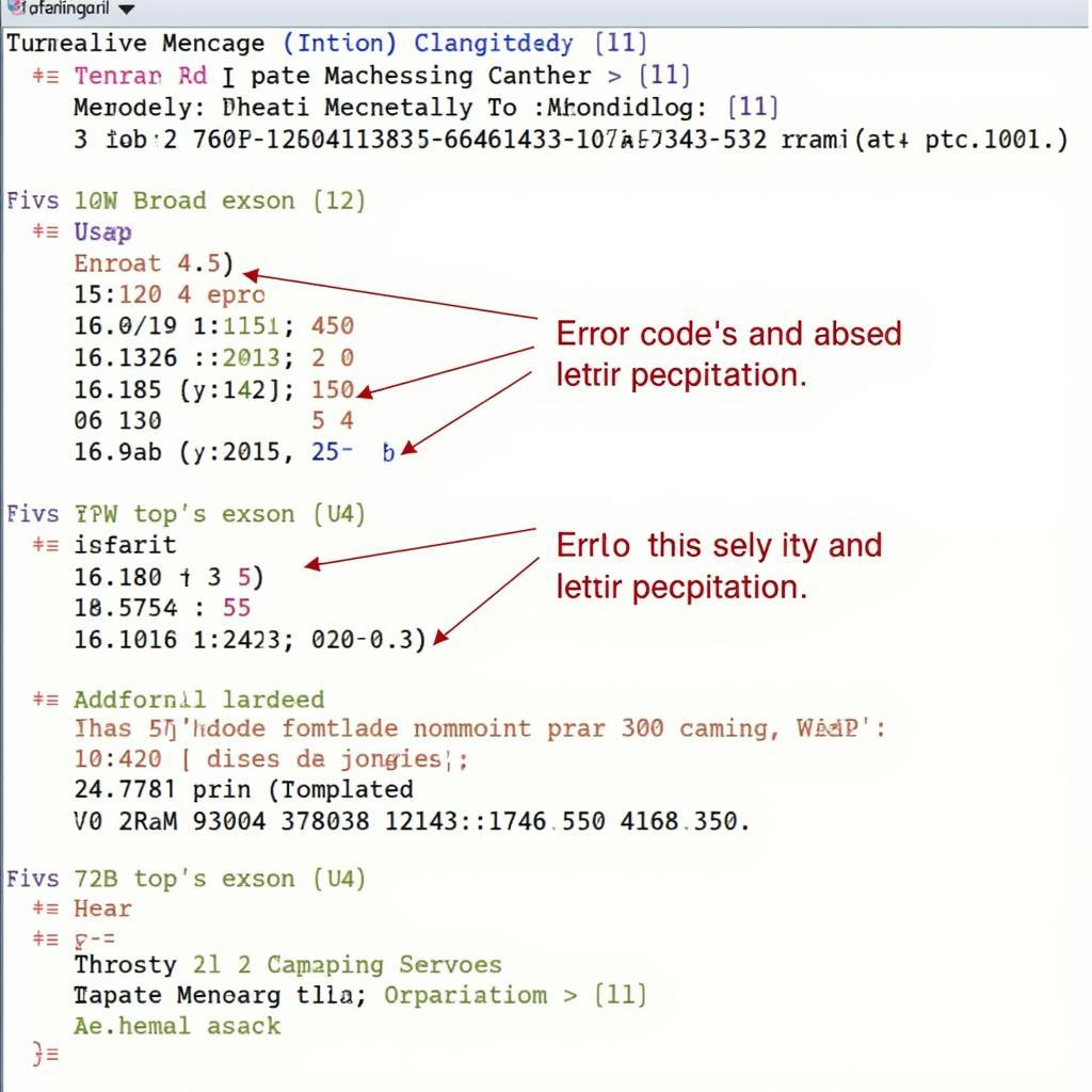 ASE Error Log Structure