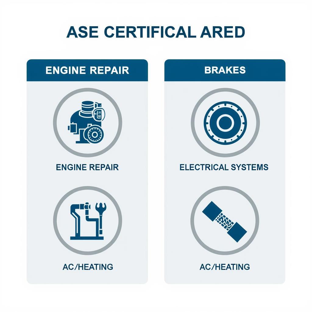 ASE Exam Coverage Areas