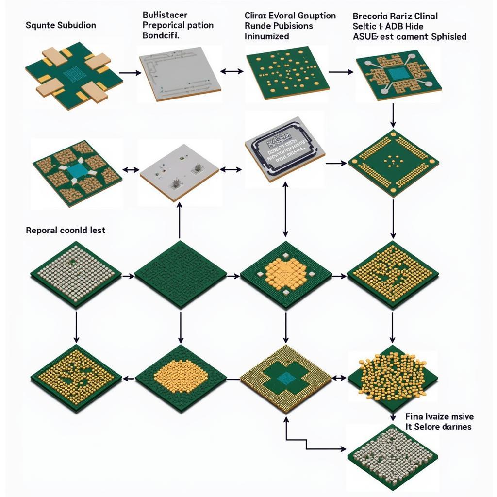 ASE FCBGA packaging manufacturing process