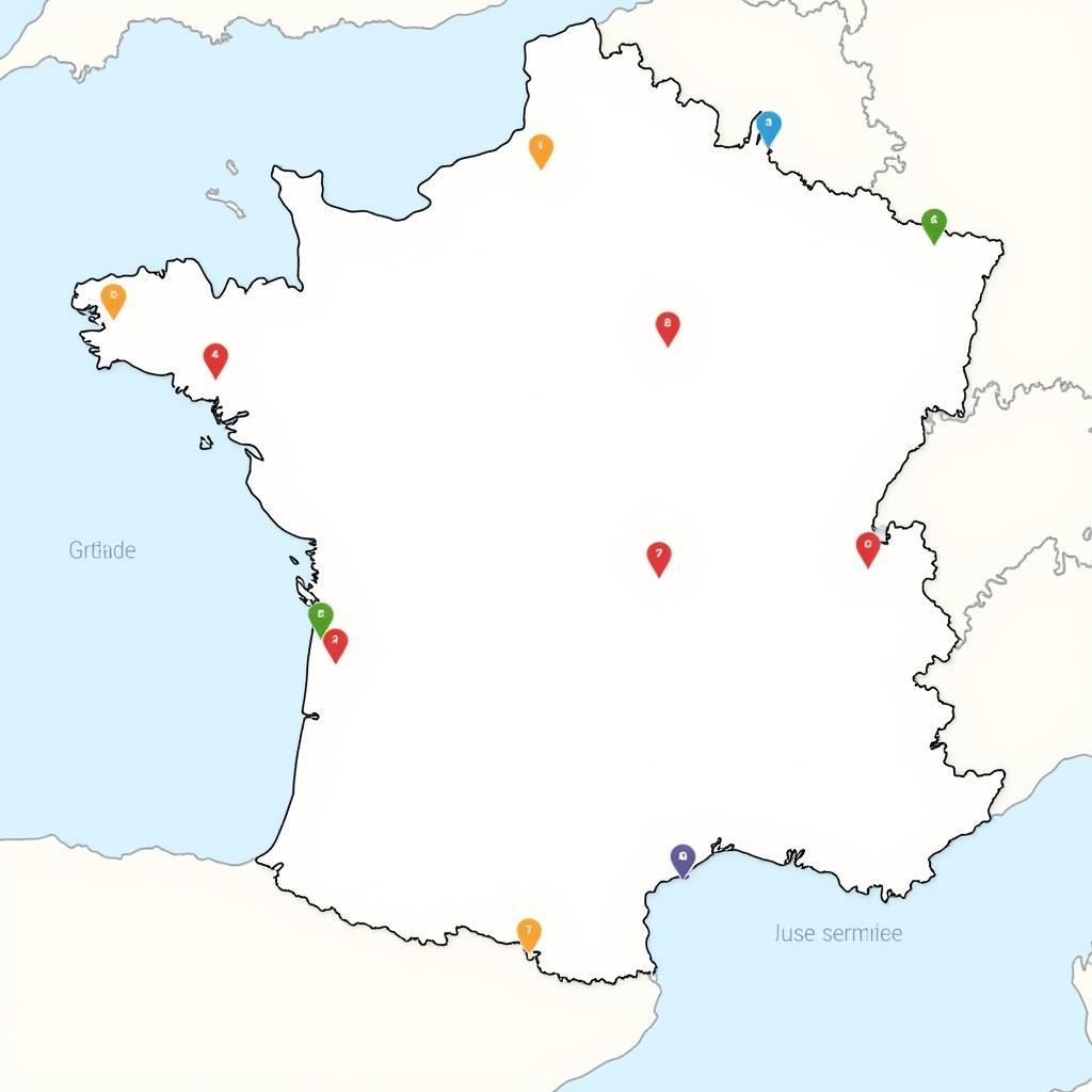 ASE Gironde Map Locations