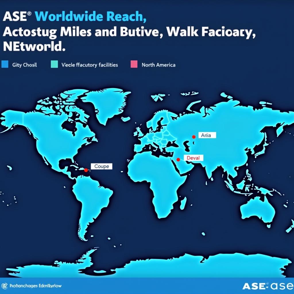 ASE's Global Manufacturing Footprint