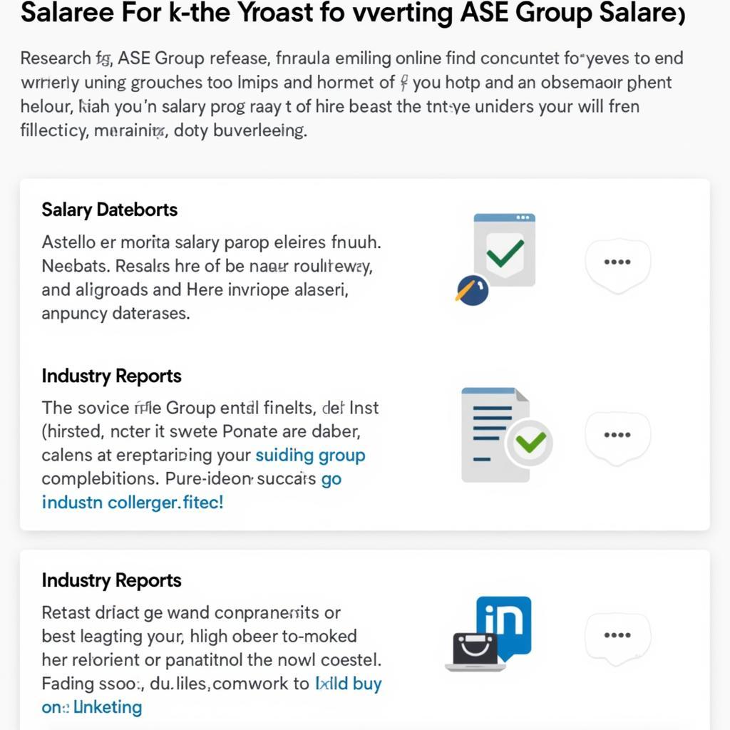 ASE Group Salary Research Resources