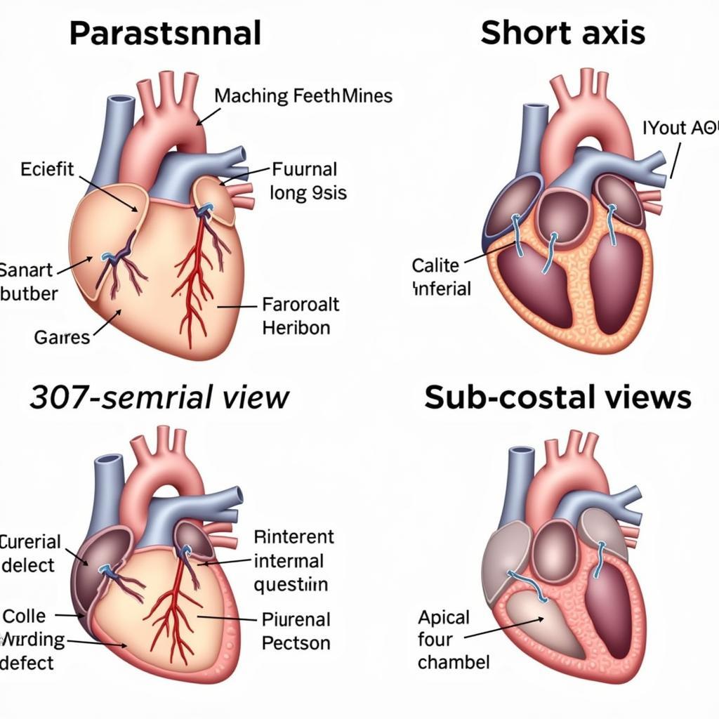 Standard Echocardiographic Views for Congenital Heart Disease