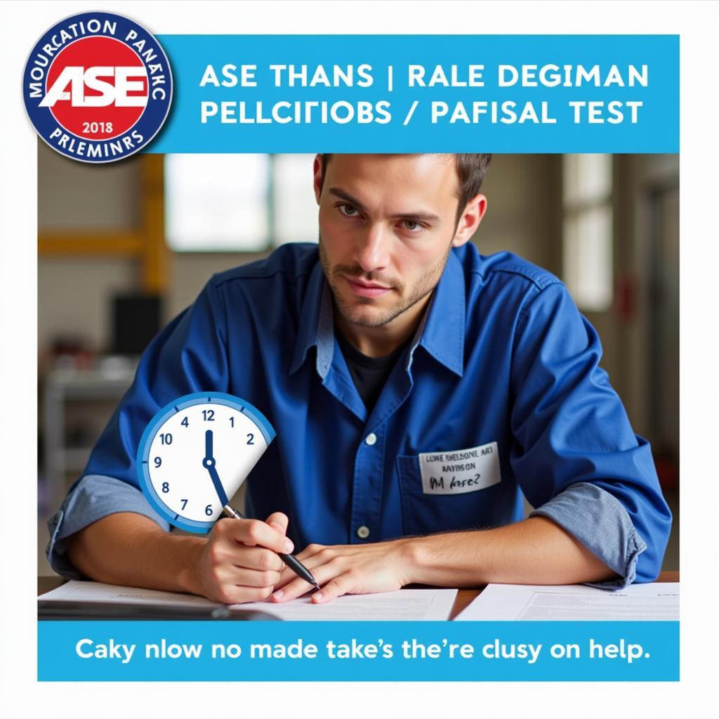 Tips for succeeding on the ASE H2 practice test, including time management and careful reading.