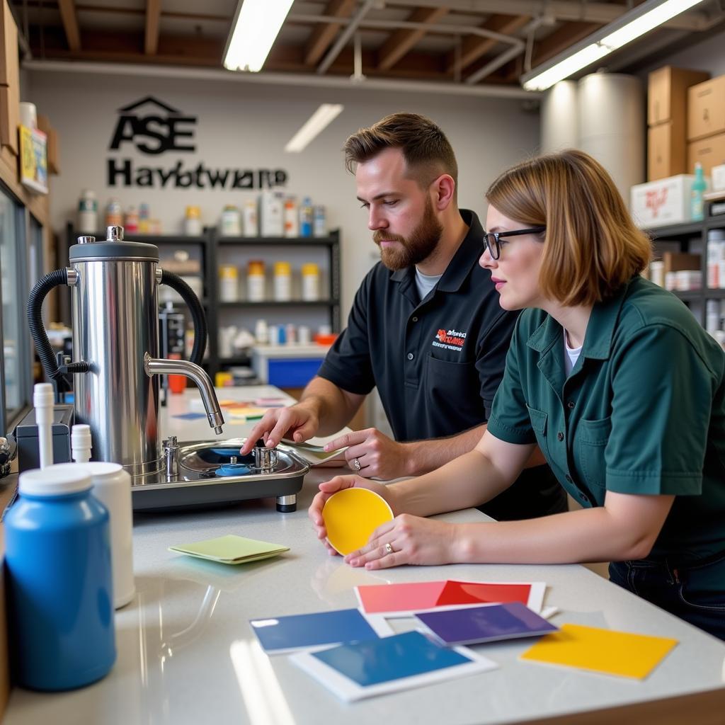 ASE Hardware Paint Mixing Service in Cleveland TN