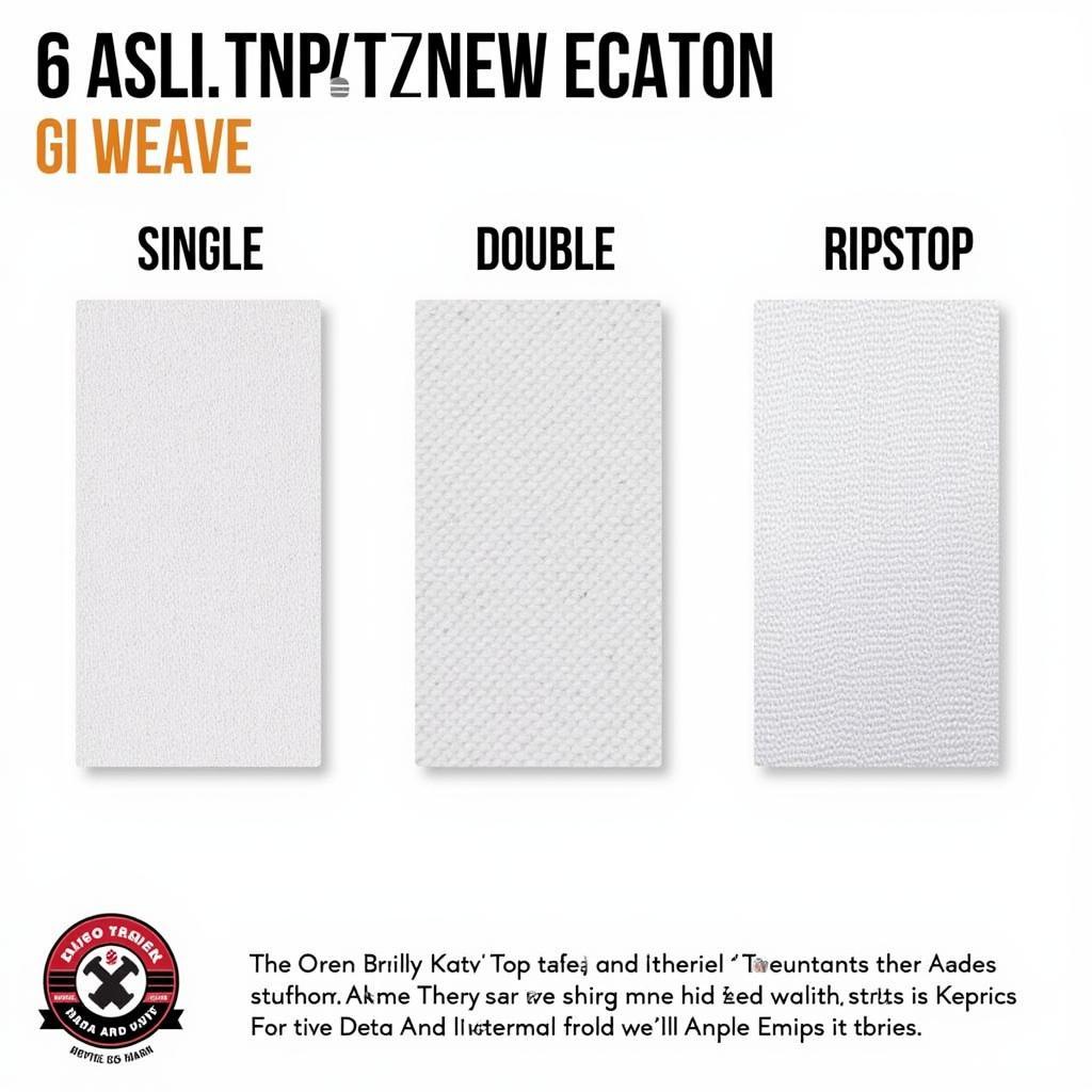 Different Ase Karate Gi Weave Types: Single, Double, and Ripstop