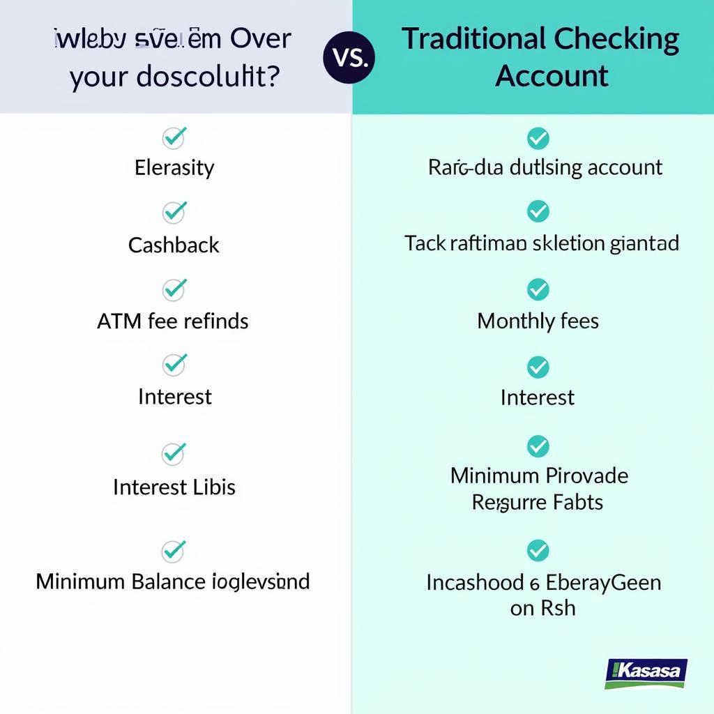 ASE Kasasa Over Account vs. Traditional Checking