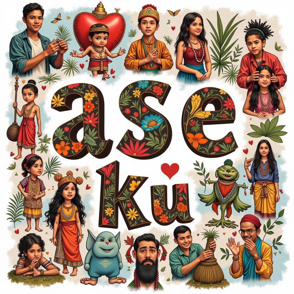 Southeast Asian Cultural Diversity and Language: Exploring the meaning of "ase ku" within diverse cultural contexts.