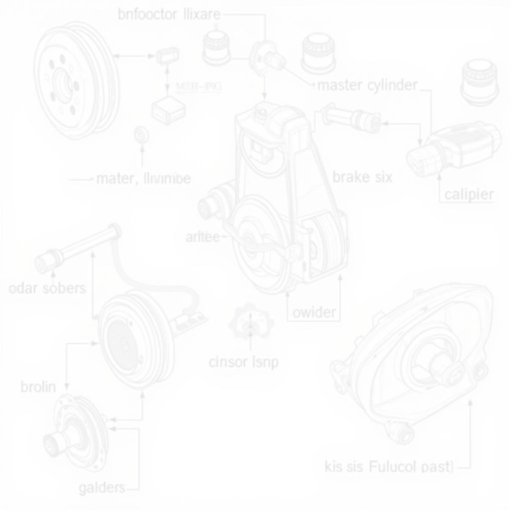 ASE L1 Brake System Diagram