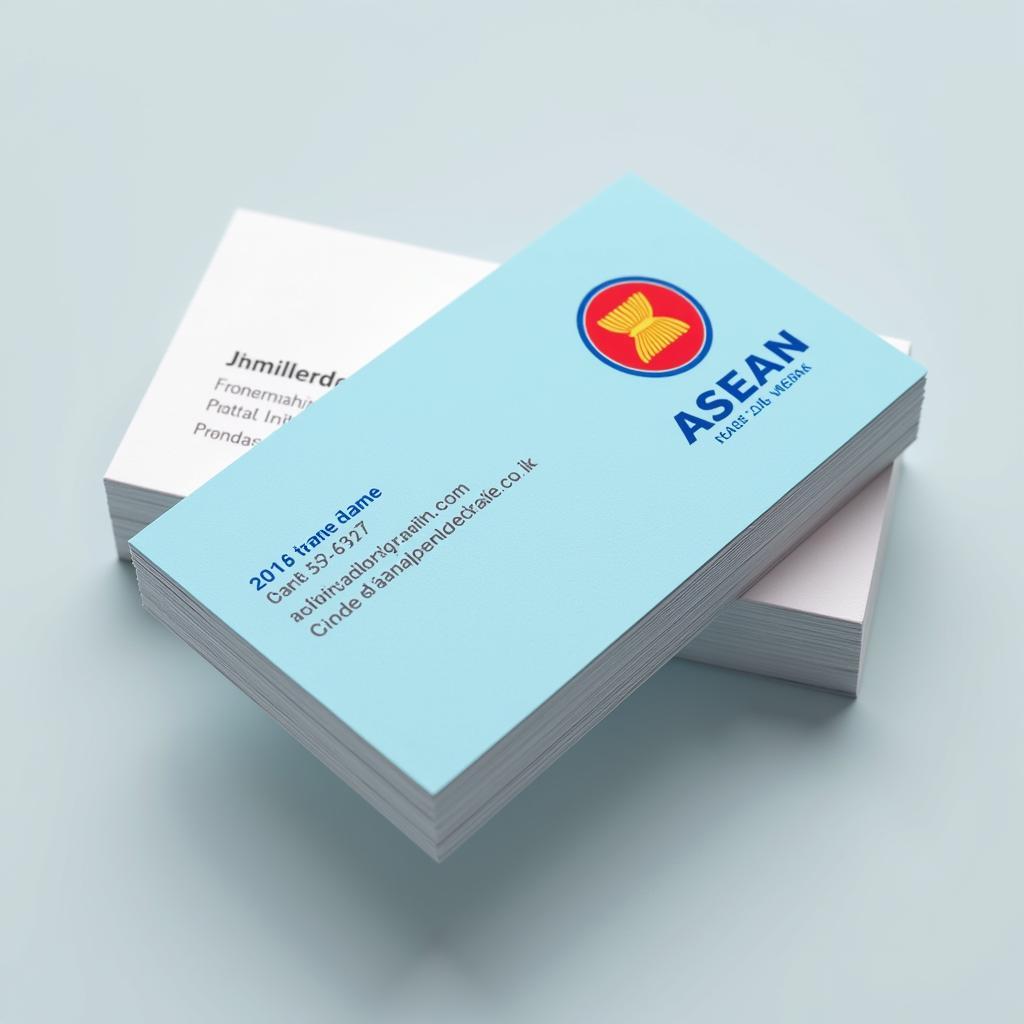 ASEAN Logo on Business Cards