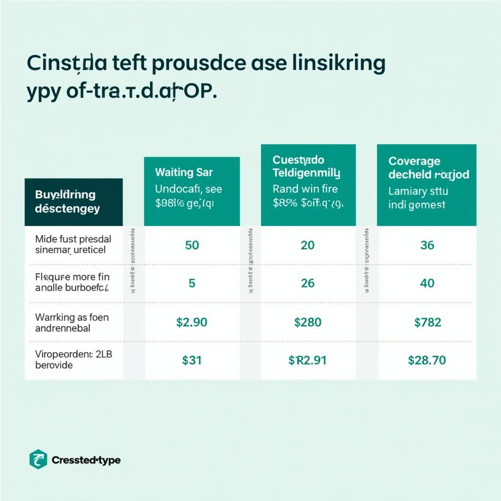 Comparing income insurance policies