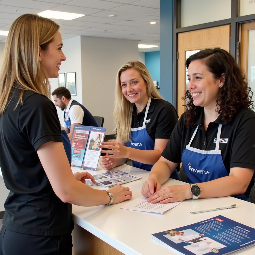 ASE Ludlow Customer Service Desk