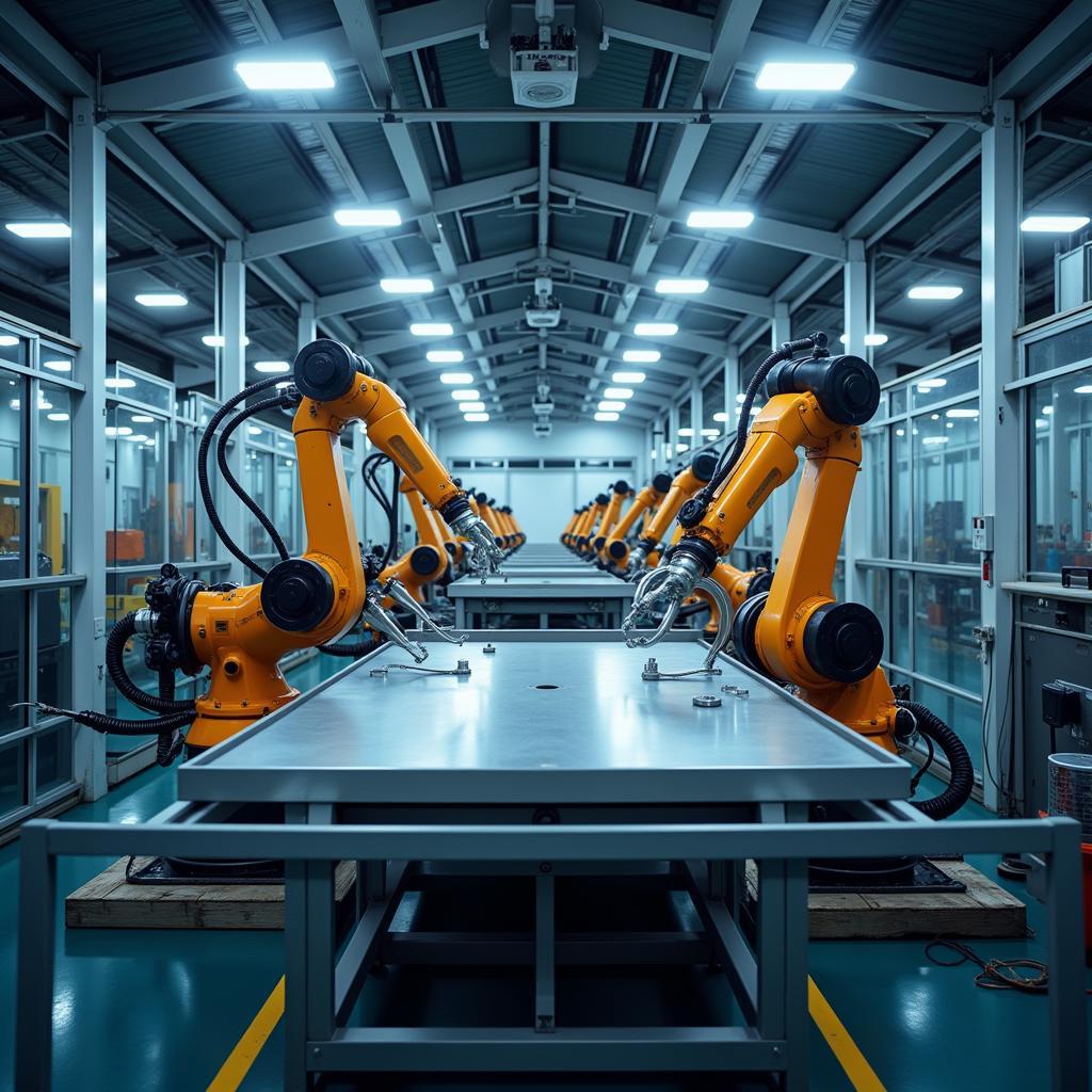 Ase Makina in Manufacturing: Automated Assembly Lines and Robotic Arms