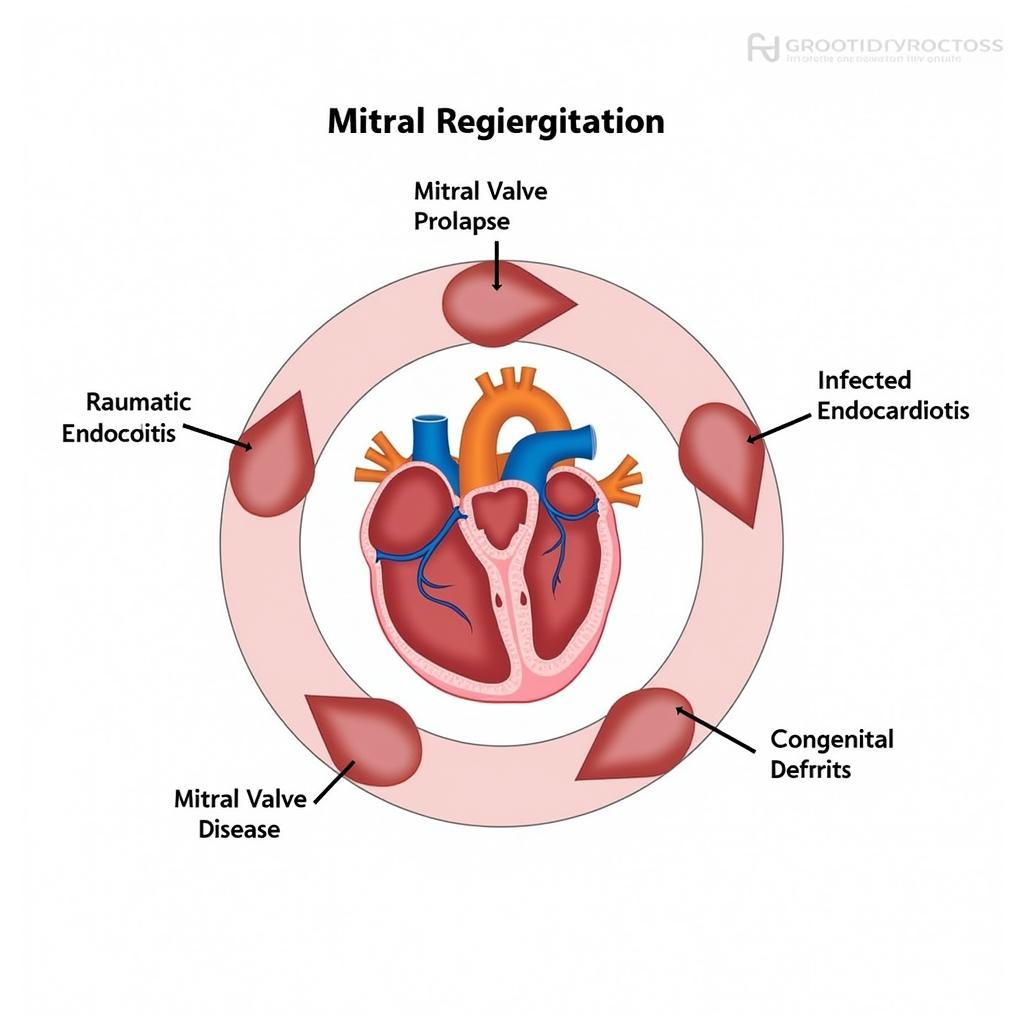 Causes of ASE Mitral Regurgitation