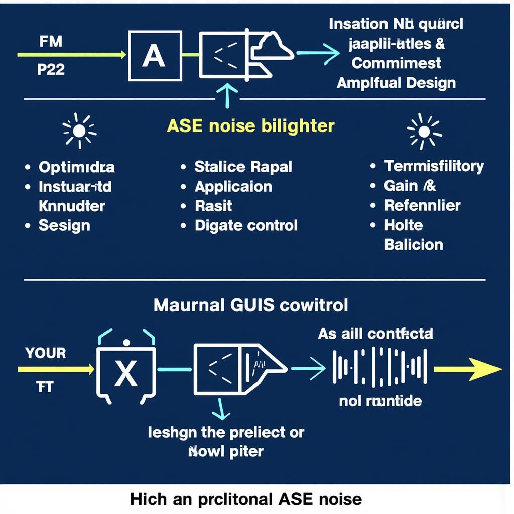 ASE Noise Minimization Techniques