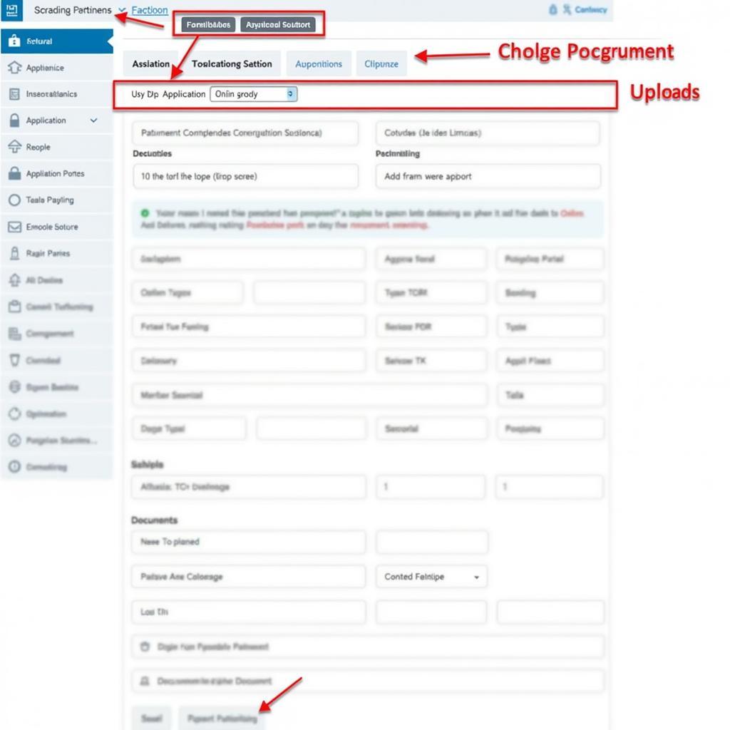 ASE online application portal screenshot