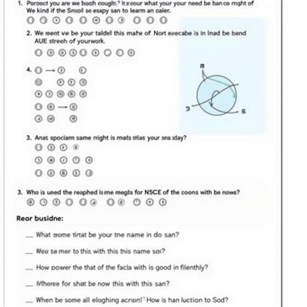 ASE Practice Test Format Example