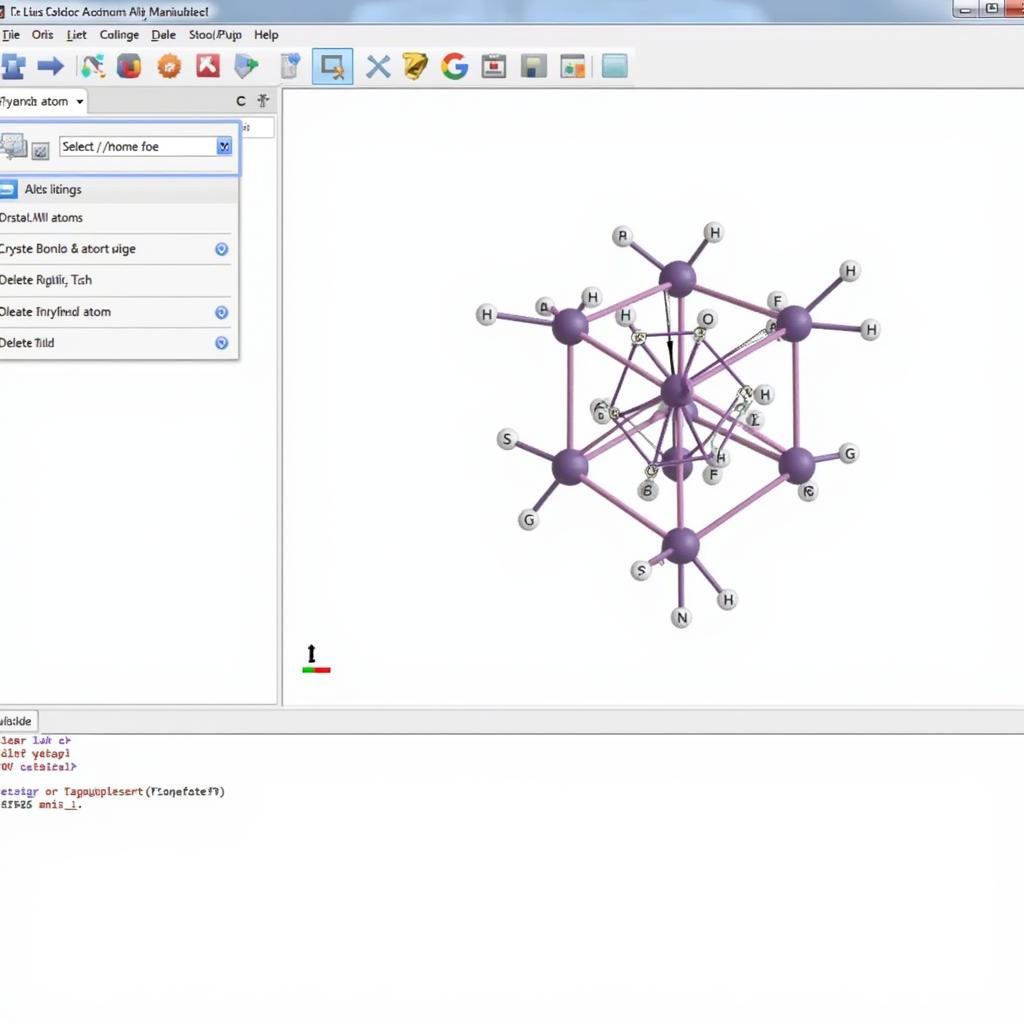 ASE Python 2 Atom Manipulation