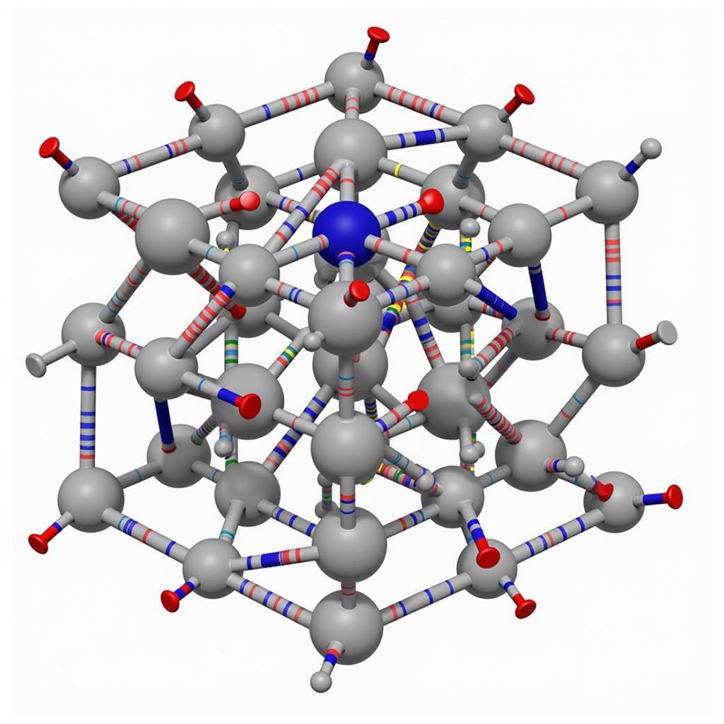 Silicon Atomic Structure Simulation