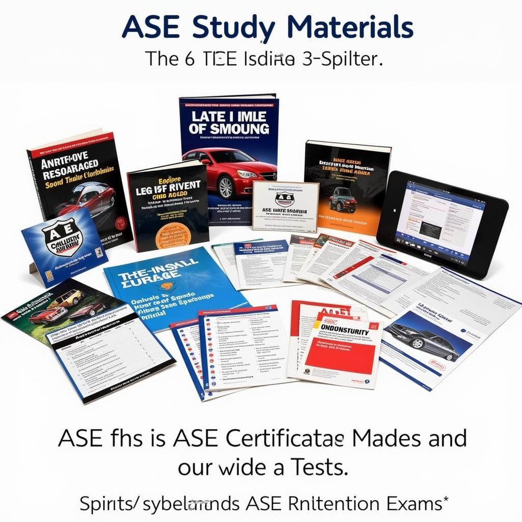 ASE Study Materials and Practice Tests for Automotive Technicians