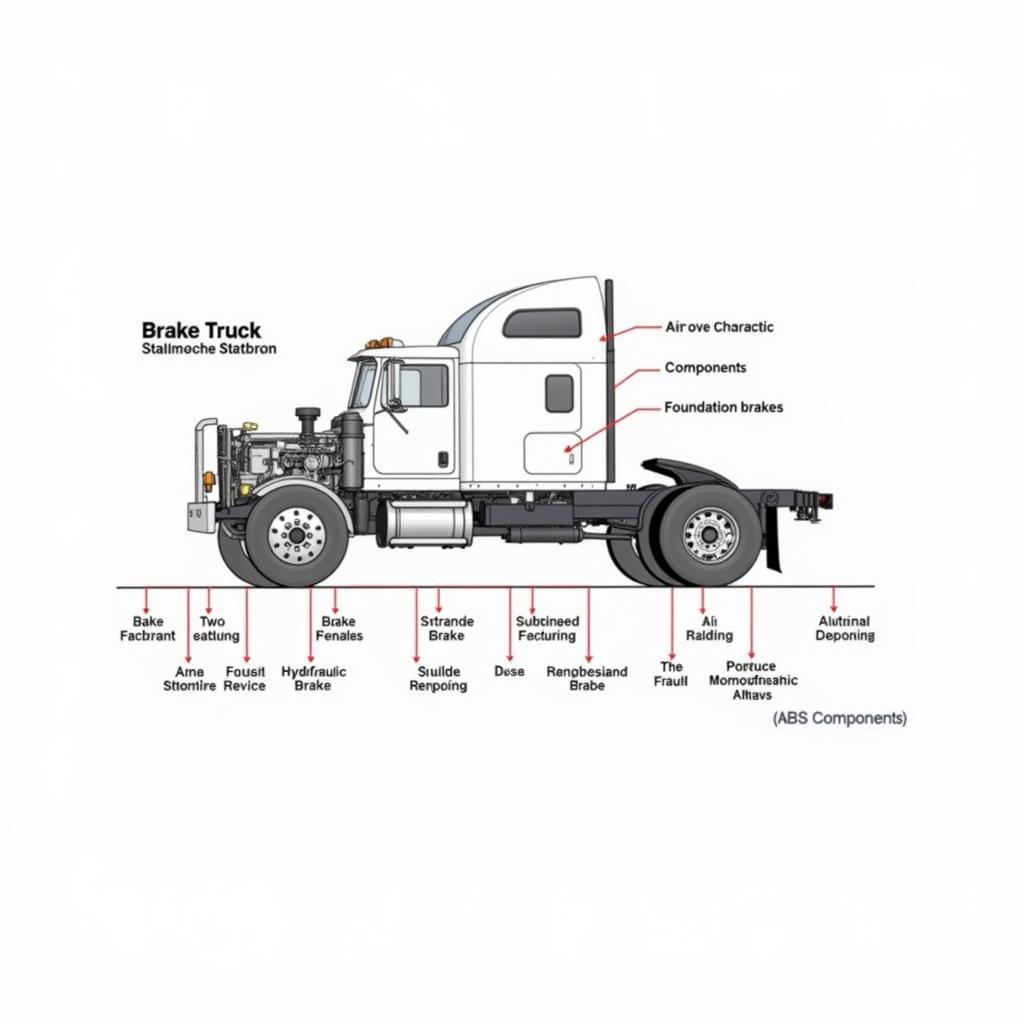 ASE T4 Brake System Components Diagram