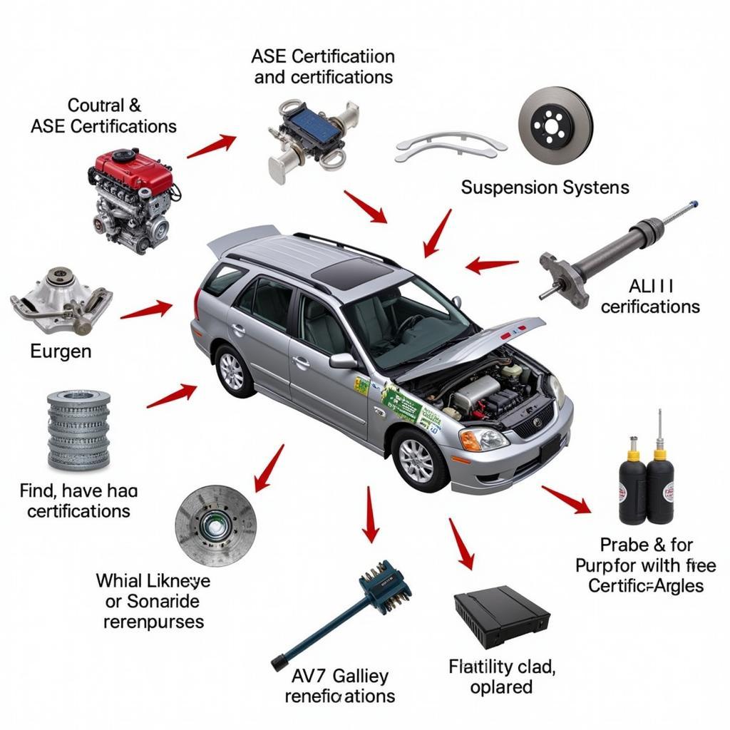 ASE Test Requirements by Area