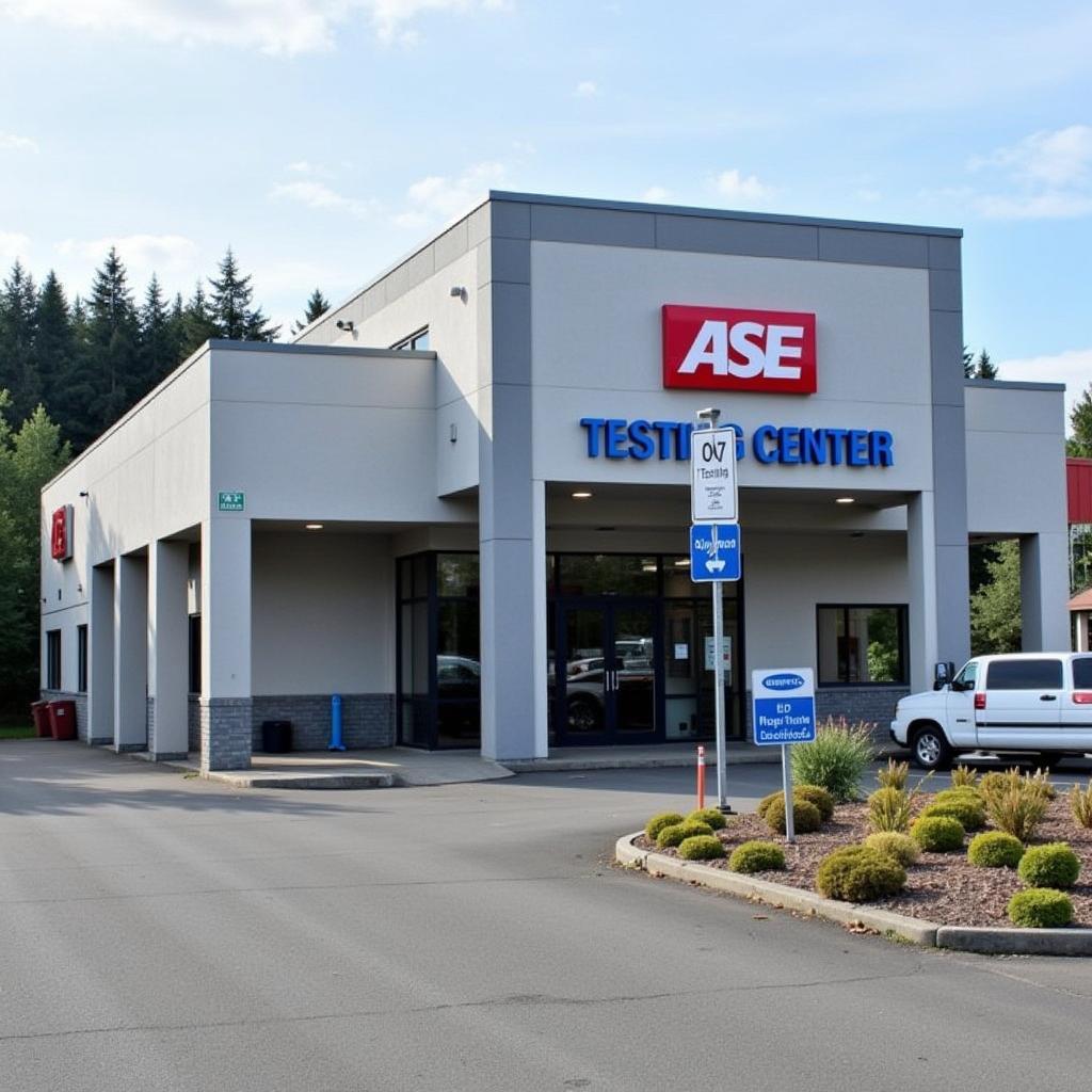 An ASE Testing Center in Anchorage, Alaska