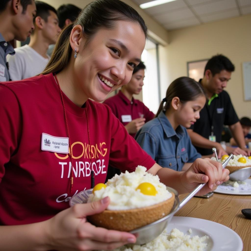 ASE Trainee Participating in a Cultural Immersion Activity