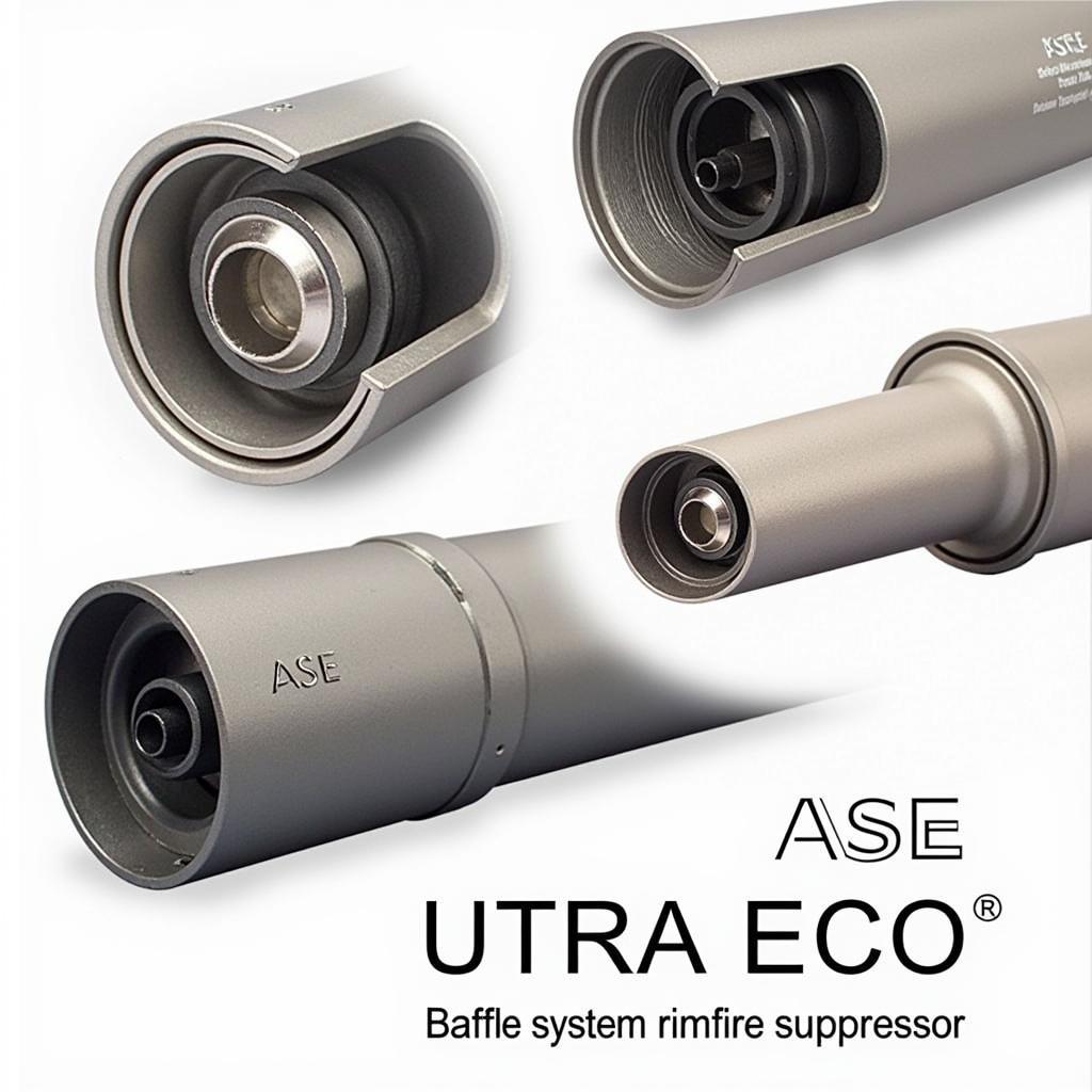 ASE UTRA ECO Rimfire Suppressor Detailed View