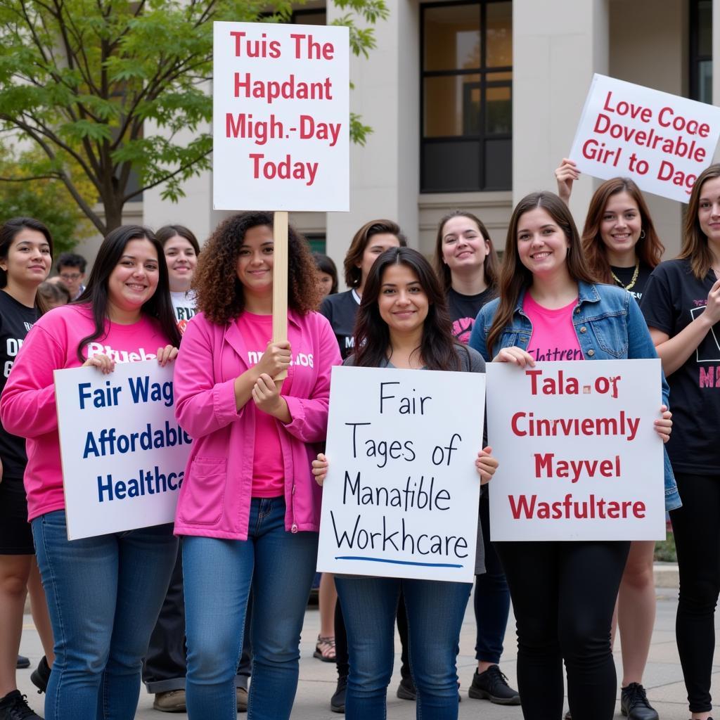 ASE UW Strike Protest